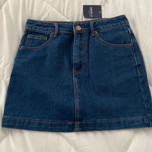 Jean Skirt Forever 21 NWT